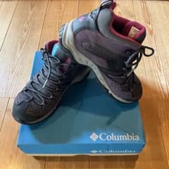Columbia トレッキングシューズ ダークパープルのサムネイル