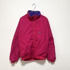 Patagonia ピンク ナイロンジャケット 90s USA製のサムネイル
