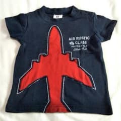 used 90 赤い飛行機　Tシャツのサムネイル