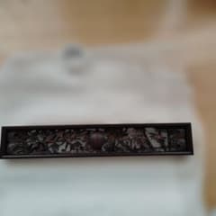 縞黒檀 欄間オープン仕上げ - メルカリ