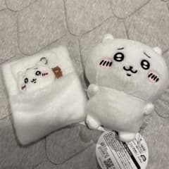 ちいかわ　おふとんリールパスケース　ぬいぐるみセットのサムネイル