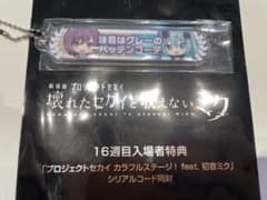 劇場版 プロセカ 映画 特典 【シリアルコード付き】【東雲絵名】のサムネイル