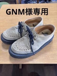 【値下げ】ジョージ・コックス【7（26cm）】ベージュ　ラバーソールのサムネイル