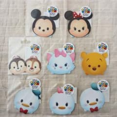 디즈니 TSUM TSUM 툼툼 다이컷 스티커 8장 세트
