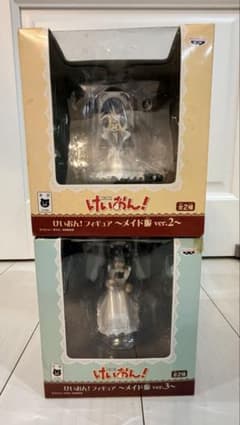 けいおん フィギュア メイド服ver 全種セット けいおん メイド服 フィギュア 秋山 澪 中野 梓 - メルカリ