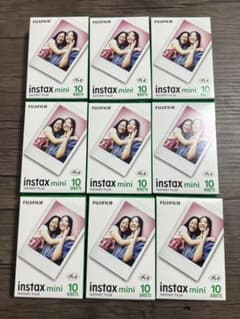 FUJIFILM instax mini フジフィルム 9パックセットのサムネイル