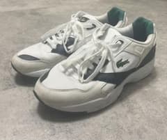 LACOSTE スニーカー ホワイト グリーンのサムネイル