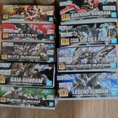 HG ガンプラ ガンダムSEED・ガンダムSEEDDESTINYセット 9種