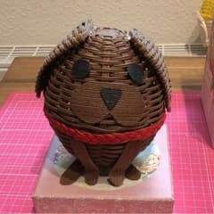 SASUKEKUN様 専用  わんちゃんの小物入れのサムネイル