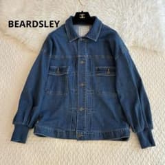 美品♡ビアズリー 袖パフGジャン デニムジャケット ストレッチあり