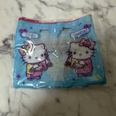 ハローキティ マツケン ガチャガチャ サンバ カプセルトイ ラメクリアポーチ