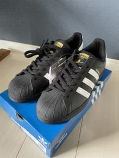 adidas アディダス スーパースター 黒×白のサムネイル