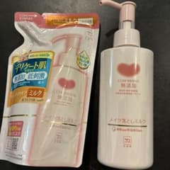 カウブランド 無添加 メイク落としミルク 本体＋つめかえ用のサムネイル