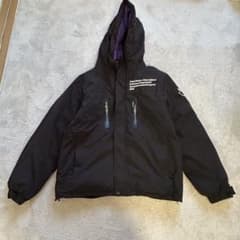 EVANGELION エヴァンゲリオン　中綿ジャケット　ブラック　サイズ　Ｌ