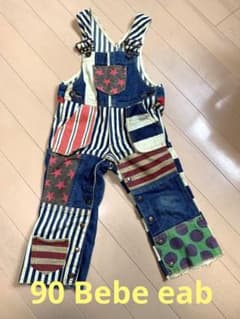 Bebe サロペット　90 オーバーオールのサムネイル
