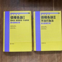 裁断済】基本講義 債権各論I・II セット 第4版補訂版 潮見 佳男 - メルカリ