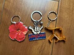 海外のお土産キーホルダー3点セットのサムネイル