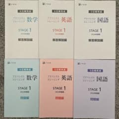 Z-KAI アドバンストトレーニング 2024年度版 数学 英語 国語 中1