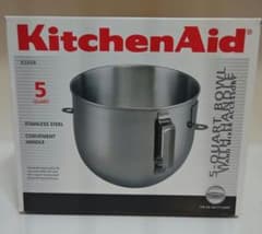 KitchenAid KSM5 用ステンレスボウル（ボウルカバー付き） - メルカリ