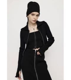 DAMAGING RIB ZIPPED ダメージリングリブジップドカーディガンのサムネイル