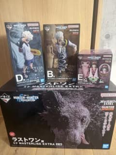 一番くじ HUNTER×HUNTER ゾルディックファミリーフィギュア4種セット