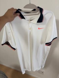 NIKE DRI-FIT ポロシャツ ホワイト XLのサムネイル
