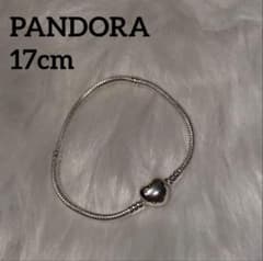 PANDORA モーメンツハート クラスプ ブレスレット 17cm シルバー - 3