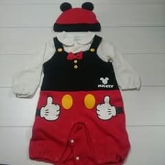 【りにゃ様専用】ミッキー なりきり ロンパースのサムネイル