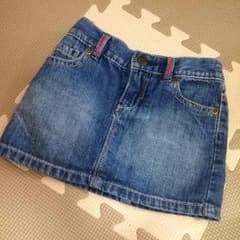 アップルシナモン様専用☺︎デニムスカート＆gap刺繍スカートのサムネイル