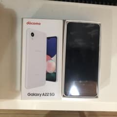 新品未使用　Galaxy A22 5G  64G ホワイトのサムネイル