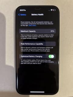 iPhone 12 ブラック 64 GB SIMフリーのサムネイル