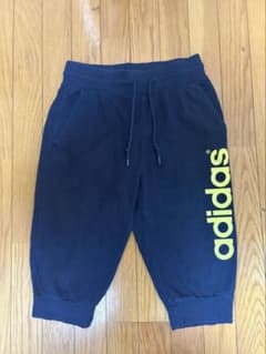adidas neo スウェットハーフパンツ　ネイビーのサムネイル