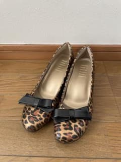 fitfit フィットフィット 3in1 レオパード柄パンプス23cmのサムネイル
