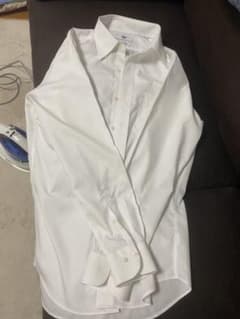 白シャツ&青シャツ　Sサイズ　1回着用・洗濯のサムネイル