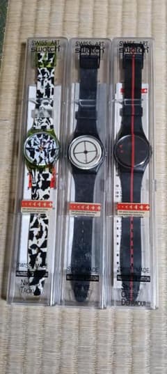 ヴィンテージSwatch Swiss Art 時計 3本セット ヴィンテージSwatch Swiss Art 時計 3本セット - メルカリ