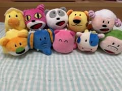 たべっ子どうぶつ　一番くじ　おててくつろぎマスコット　全セット10種のサムネイル