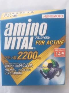 味の素アミノバイタル2200mg 14本 賞味期限2022.04.02のサムネイル
