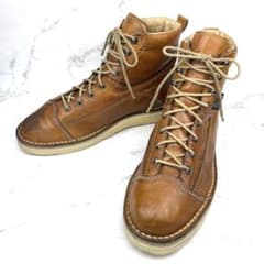 Danner ダナー レザーブーツ ワークブーツ USA製 茶 26 革靴のサムネイル