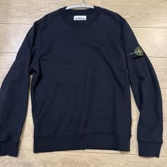 【美品】Stone island スウェット　黒　Mサイズのサムネイル