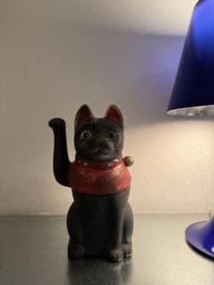 USED / 招き猫90s　黒猫のサムネイル