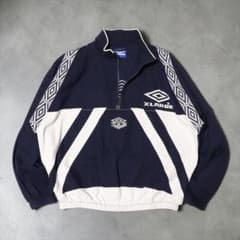X-LARGE☆UMBRO☆ハーフジップ ドリルトップ☆サッカー☆アノラック☆M 