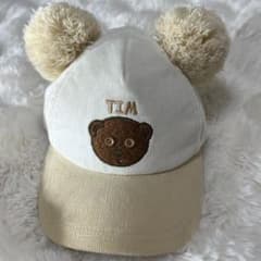 ポンポン付きキャップ　T I Mのサムネイル