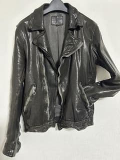 BACKLASH ダブルライダース ポーランドショルダータンニン製品染め