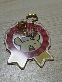 サンリオキティ50周年記念アクリルキーホルダーポムポムプリンのサムネイル