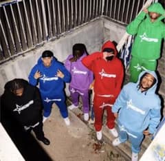 もーち様専用　黒　上M下Mセットアップのサムネイル