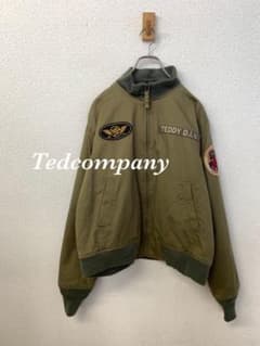＊2点おまとめ＊ TED COMPANY  ミリタリーフライトジャケット　Y75のサムネイル