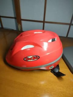 Chari Kid's 子ども用自転車ヘルメット レッドのサムネイル