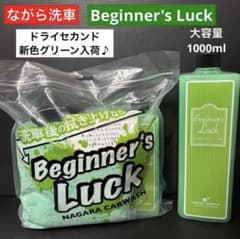 ながら洗車「ビギナーズラック」【新色ドライセカンドセット】➕大容量