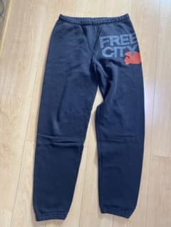 nocchi様取り置きFREE CITY ブラック スウェットパンツ Mのサムネイル
