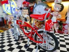 コカコーラ レトロ 自転車 バイク ミニベロ ビーチクルーザー